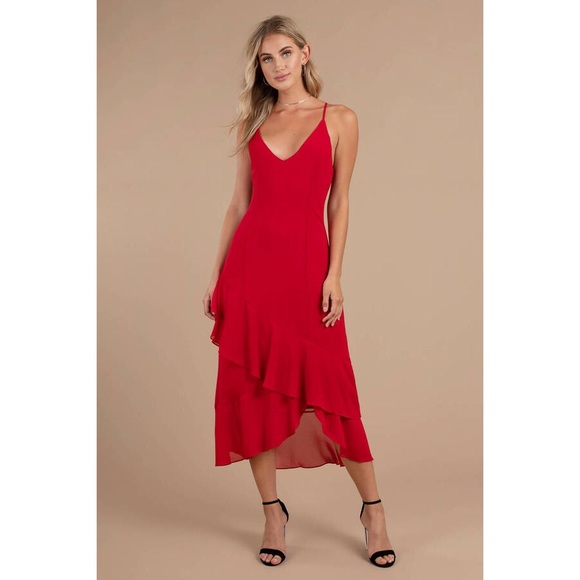 Nude Midi Dress - Picture 4 of 4